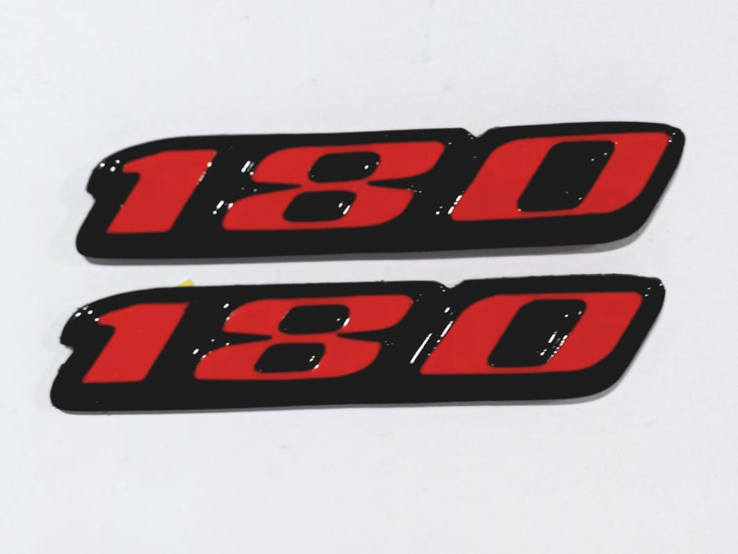 180 rojo
